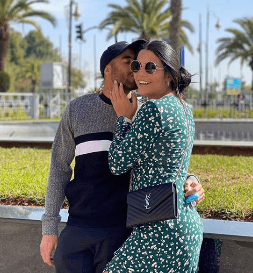 Lucas Moura With His Gorgeous Wife
